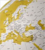 Design-globus kaufen golden yellow